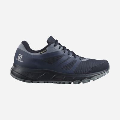 Női Salomon TRAILSTER 2 GORE-TEX Terepfutó Cipő SA3784195 Sötétkék/Szürke